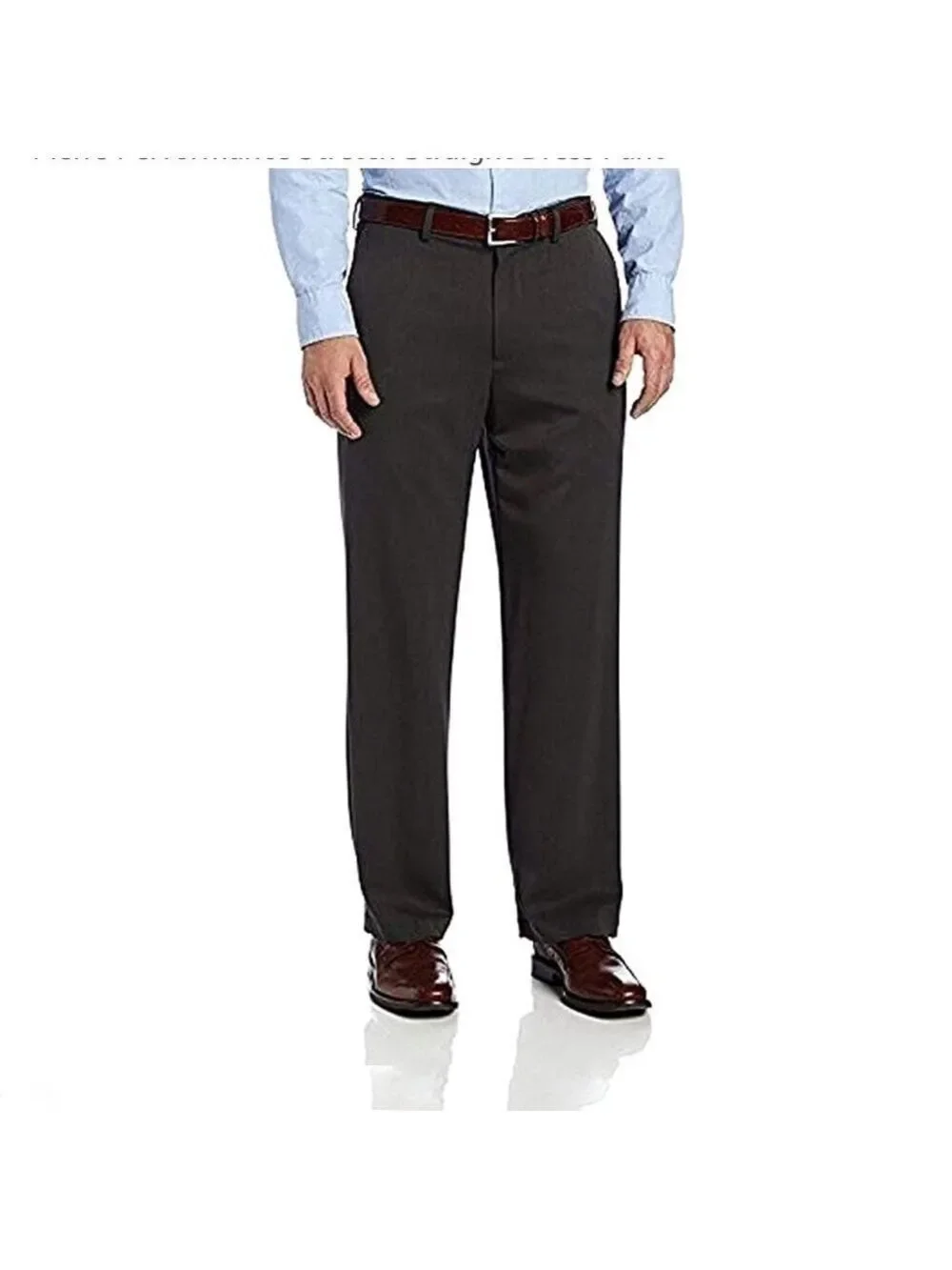 NWT-Izod Performance Stretch Non-Iron ComfortFlex Straight Black Dress Pants